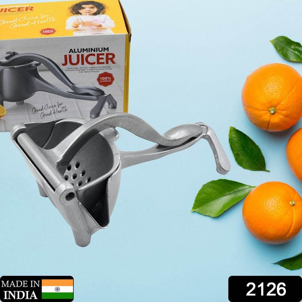 MANUAL ALUMINIUM METAL FRUIT PRESS JUICER - Super Bachat