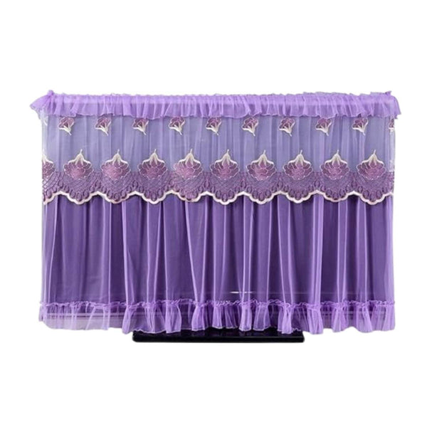 Dustproof Cover For Indoor, TV Screen Protector Cloth Cover (42 Inch / Mix Color) - Super Bachat