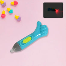 Thumb shaped light, lightning keychain, lightning toy, thumb shape LED light - Super Bachat