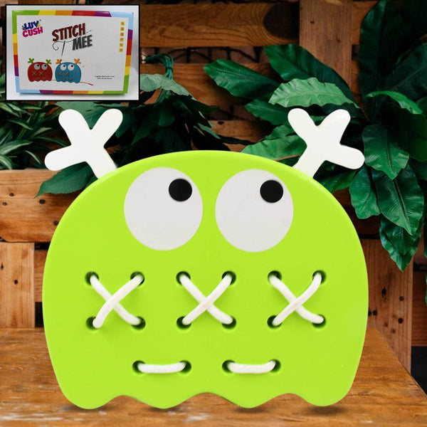 Stitch Mee Puzzle Toy, A Stitch of Many Styles Playable Game, Brain Games, Learning Game, Birthday Gift for kid's (1 Pc) - Super Bachat