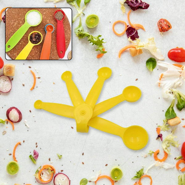 Plastic Measuring Spoons - Set of 5 - Super Bachat