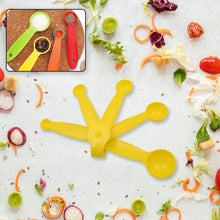 Plastic Measuring Spoons - Set of 5 - Super Bachat
