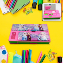 Multi Purpose Gadget Jumbo Pencil Box Compass With Calculator Jumbo 2 Side Slot Geometry Box Compass Use School , Traveling & Studio - Super Bachat