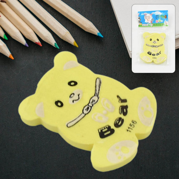 Cartoon Design Eraser (1 Pc / Mix Design) - Super Bachat