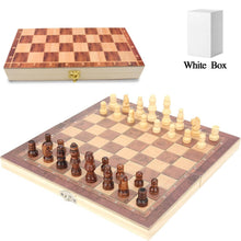 Foldable Wooden Chess Board Set (30 × 30 Cm / 1 Set) - Super Bachat