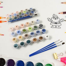 Paint by Number Kits 2 Set 19 Number Color, 6 paint brushes (2 Set) - Super Bachat