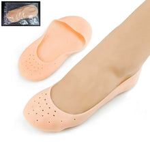 Anti-Crack Full Length Silicone Foot Protector Moisturizing Socks (1 Pair / Mix Size) - Super Bachat