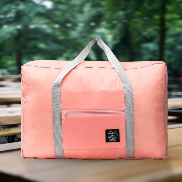 Large Capacity Luggage Bag, Foldable Waterproof Travel Bag (1 Pc / Mix Color) - Super Bachat