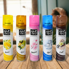 Air Freshener  | Used In Office, Home, Hotels, Banquets, Carpet Etc, Room Spray Air Freshener, Mix Fragrance Lemon, Kiwi, Blossom, Aqua, Cafet (300 Ml Approx / 1 Pc) - Super Bachat