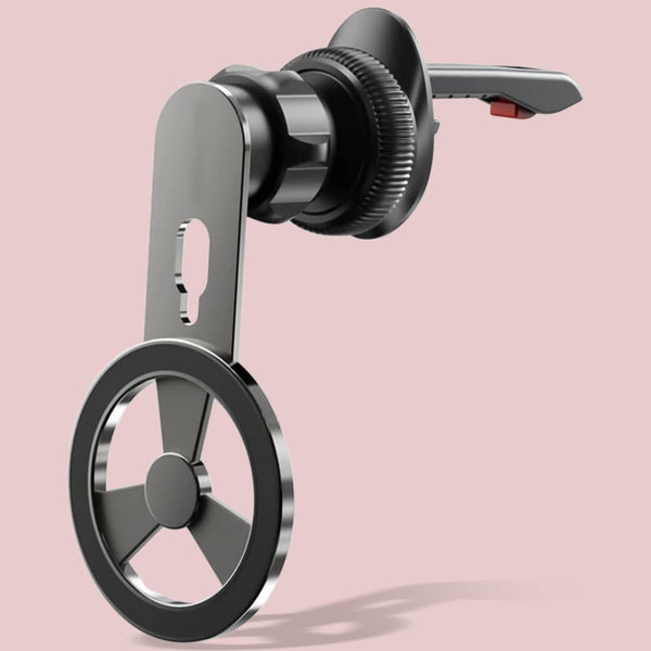 360° Rotatable & Foldable Air Vent Magnetic Phone Holder (1 Pc) - Super Bachat
