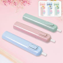 Electric Eraser Kit Automatic Pencil Eraser Battery Operated with 10 Eraser Refills Suitable for use with Graphite Pencils Drawing Painting Sketching Drafting Supplies Stationery Child Gifts (Battery Not Included / Mix Design) - Super Bachat