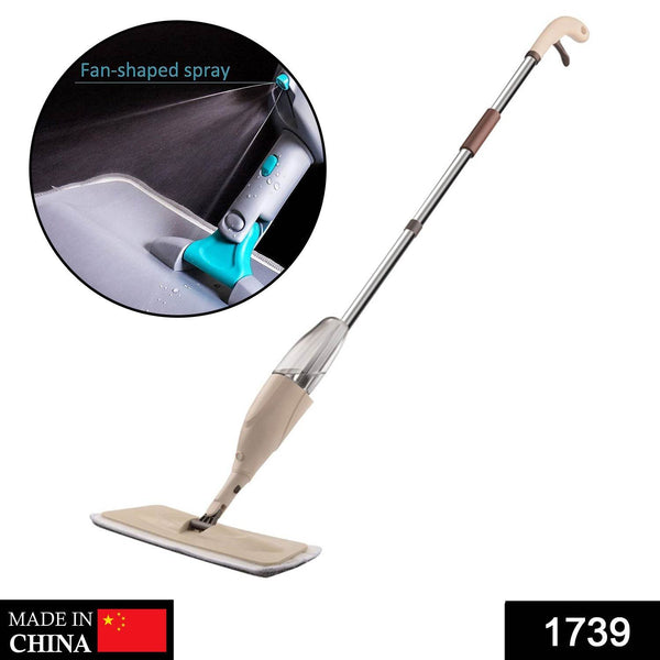 Floor Cleaning Spray Mop with Removable Washable Cleaning Pad - Super Bachat