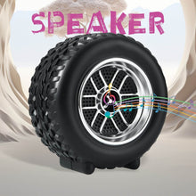 Portable Tyre / Wheel Shape Wireless Bluetooth Speaker (1 Pc) - Super Bachat