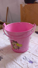 Small Metal Buckets with Handles, Bucket Plant Kids Pot Plant Succulents Metal Flower Bucket Metal Bucket Ice Bucket Metal Succulent Flower Pot Creativity (1 Pc) - Super Bachat