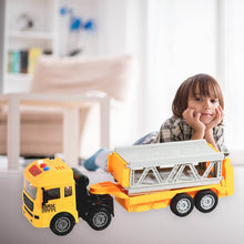 Realistic Long-Haul Toy Vehicle Transport Playset with Lights and Sound - Super Bachat