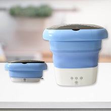 Folding Washing Machine, Mini Portable Washing Machine, Deep Cleaning, Mini Foldable Washing Machine, Suitable For Socks, Underwear, Baby Clothes & Other (1 Pc) - Super Bachat
