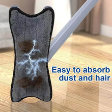 Adjustable 360° Flat Hand Mop: Floors, Walls, Ceilings (Easy Squeeze) - Super Bachat