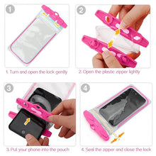 Waterproof Pouch Zip Lock Mobile Cover Under Water Mobile Case For All Type Mobile Phones - Super Bachat