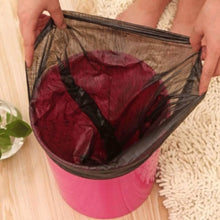 Black Garbage Bags / Dustbin Bags / Trash Bags 45x50cm (1Pc) (1 Roll contain 10 Bags) - Super Bachat