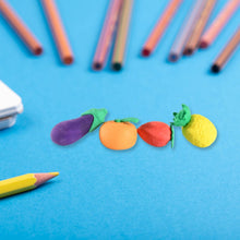 Mini Cute Vegetables and Fruits Erasers or Pencil Rubbers for Kids, 1 Set Fancy & Stylish Colorful Erasers for Children, Eraser Set for Return Gift, Birthday Party, School Prize, 3D Erasers (4 pc Set) - Super Bachat