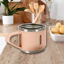Stainless Steel Vacuum Coffee / Tea Cup, Tea Mug Hot Insulated Double Wall Stainless Steel, Coffee, and Milk Cup with Handle Easy To Carry: Coffee Cup (6 pc) - Super Bachat