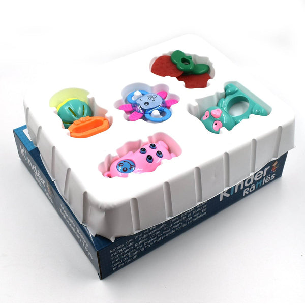 AT54 Rattles Baby Toy and game for kids and babies for playing and enjoying purposes. - Super Bachat
