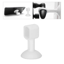 Self-Sucking Silicone Door Stopper (1 Pc / Mix Color) - Super Bachat