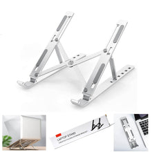 Laptop Stand for Desk | Metal Portable Laptop Stand, with 6 Adjustable Angles | Laptop Riser, Phone, and Tablet Stand | Compatible for All Laptop - Super Bachat