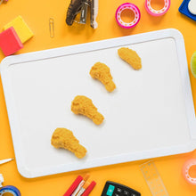 Cute Erasers, Pencil Eraser, Chicken Wings Chicken Legs Eraser Student School Supplies Gifts Chicken Rubber Drawing Small Eraser Office Accessory Fun Back to School Supplies Gifts Party Favor for Kids Adults Students (8 Pcs Set) - Super Bachat