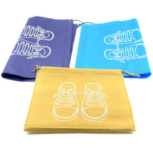 BEACH BAG SHOES STORAGE BAG CLOSET ORGANIZER NON-WOVEN TRAVEL PORTABLE BAG WATERPROOF POCKET CLOTHING CLASSIFIED HANGING BAG SHOE BAG LUGGAGE TRAVEL PORTABLE SHOE POUCH NON WOVEN TRANSPARENT WINDOW (3 PC ) - Super Bachat