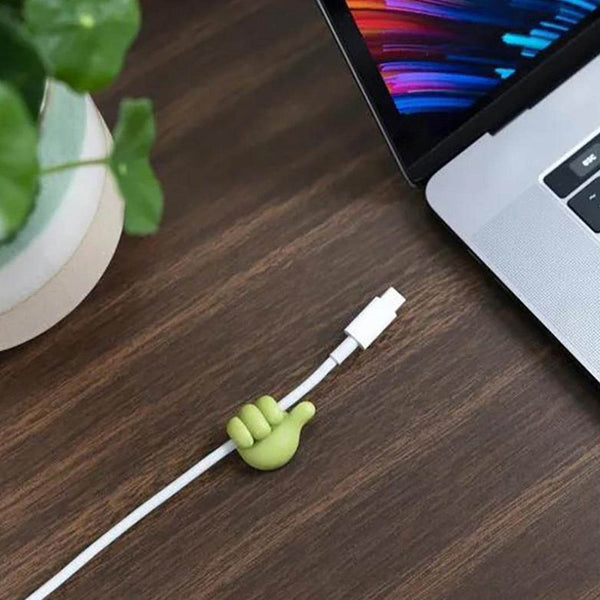 Multifunctional Multi functional Hand Shape Wall Clip Hanger Keys Cable Holder - Super Bachat