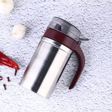 Oil Dispenser Stainless Steel with small nozzle 500ML Oil Container. - Super Bachat