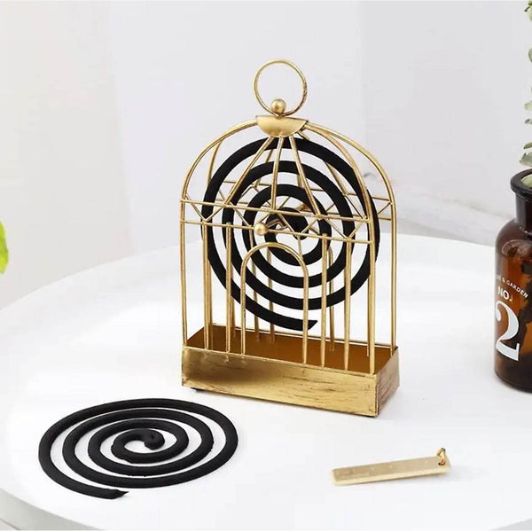 Mosquito Coil Holder, Vintage Style Durable Household Mosquito coil Stand for Office Home - Super Bachat