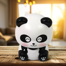 Car Decoration Solar Power Moving Head Panda Statue Creative (1 Pc) - Super Bachat