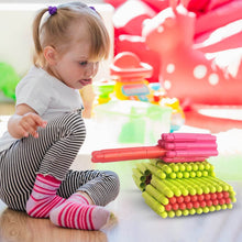 Bullet Blocks for Intelligent Kids Creative Bullets Shaped Building Blocks (Approx 88 Pcs) - Super Bachat