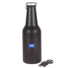 Bottle-Shaped Wireless Bluetooth Speaker with FM, USB & AUX Support - Super Bachat