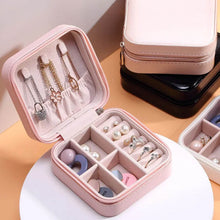 Mini PU Leather jewellery Box for Travel & Storage - Super Bachat