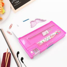 Printed Pencil Case for Kids (1 Pc): Multi-Compartment, Compass Box - Super Bachat