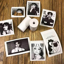 Small Thermal Printer Paper, Printing Paper Roll Aging Resistant Fast Color Rendering Portable Clear Printing for Travel (1 Pc / Printing Paper Roll ) - Super Bachat
