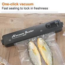 Vacuum Sealer Machine With 10 Pcs Bag (1 Set) - Super Bachat