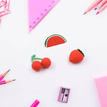3D Mix Design Fancy & Stylish Colorful Erasers, Mini Eraser Creative Cute Novelty Eraser for Children Different Designs Eraser Set for Return Gift, Birthday Party, School Prize (1 Set) - Super Bachat