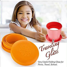Unbreakable Magic Cup / Folding / Pocket Glass for Travelling - Super Bachat
