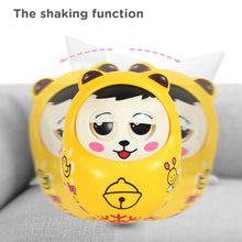 Musical Roly Poly Toys for Baby | Push and Shake Wobbling Toy with Music | Tumbler Doll Toy for Babies | Sound Balancing Doll Toys for Baby Boys, Girls 8+ Months Multicolor (1 Pc) - Super Bachat