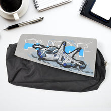 Pencil Pouch With Zipper, Students Pencil Case Large Capacity, Makeup Pouch, Stationery Bag (1 Pc/ 2 Compartment) - Super Bachat