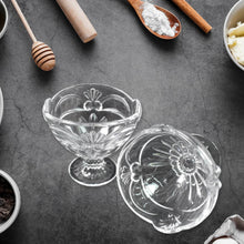 Glass Ice-Cream Cup Set, Home & Kitchen Serving or Dessert Cup (6 Pcs Set) - Super Bachat
