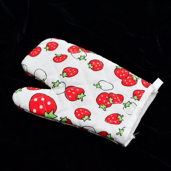 Designer Multicoloured Oven Mitt and Pot Holder - Super Bachat