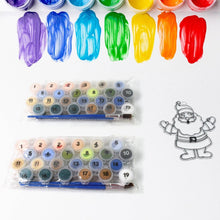 Paint by Number Kits 2 Set 19 Number Color, 6 paint brushes (2 Set) - Super Bachat