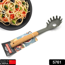 Plastic Kitchen Accessories Whisk , Pasta Spoon & Soup Spoon Heat Resistant Non Stick Spoons Kitchen Cookware Items (1 Pc ) - Super Bachat