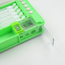 Multipurpose Compass Box (2 Compartments): Cartoon Pencil Case for Kids - Super Bachat