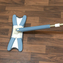 Adjustable 360° Flat Hand Mop: Floors, Walls, Ceilings (Easy Squeeze) - Super Bachat